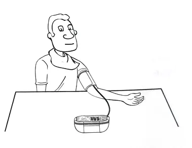 Position-of-arm-of-table