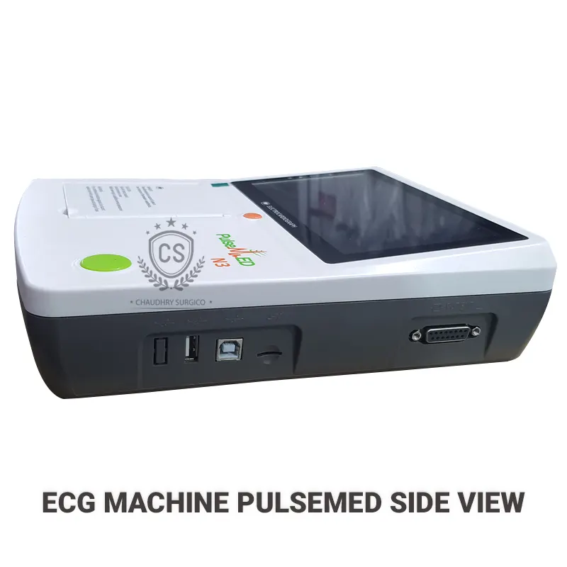 ECG Machine PULSEMED N3 SIDE VIEW