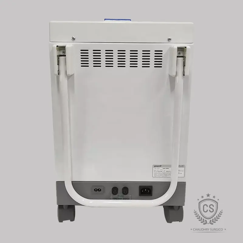 Mobile Electric Suction Machine Yuwell 7A-23D BACK SIDE