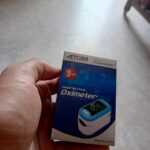 Fingertip Pulse Oximeter Atom AT 875 Blood Oxygen Saturation MonitorFingertip Pulse Oximeter Atom 9