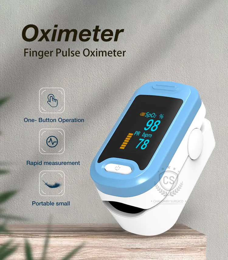 Pulse Oximeter Atom price in Lahore one button operation