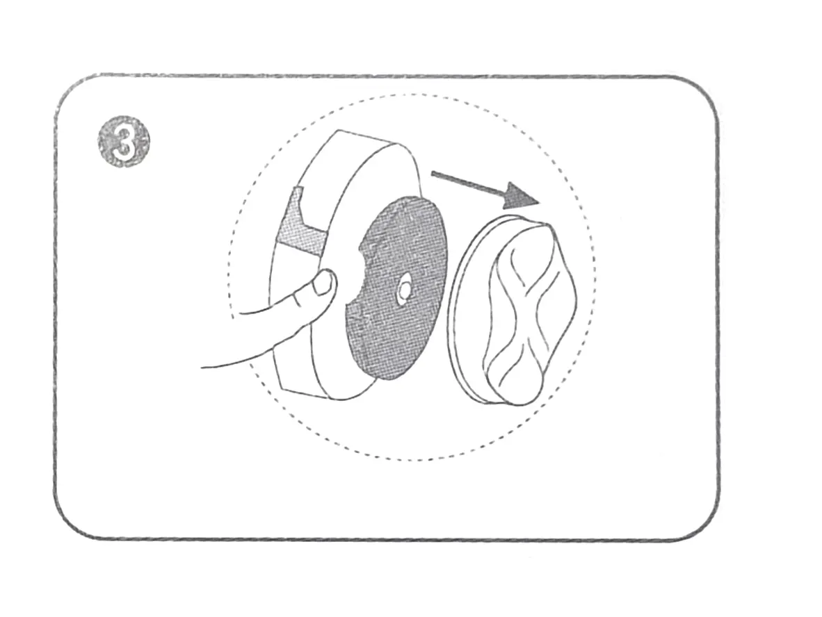 Massager Machine Lifecare LC940 - how to use- step3