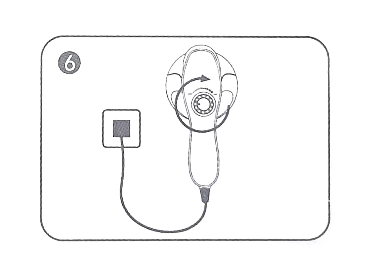 Massager Machine Lifecare LC940 - how to use- step6