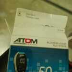 50 Sugar Test Strips Pack Of Glucometer Atom AT 600 At Best Priceatom Glucometer Strips 2