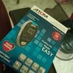 ATOM AT 600 Blood Glucose Monitor Best Quality Glucometeratom Glucometer 1
