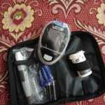 ATOM AT 600 Blood Glucose Monitor Best Quality Glucometeratom Glucometer 3