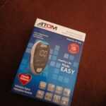 ATOM AT 600 Blood Glucose Monitor Best Quality Glucometeratom Glucometer 6