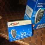 ATOM AT 600 Blood Glucose Monitor Best Quality Glucometeratom Glucometer 7