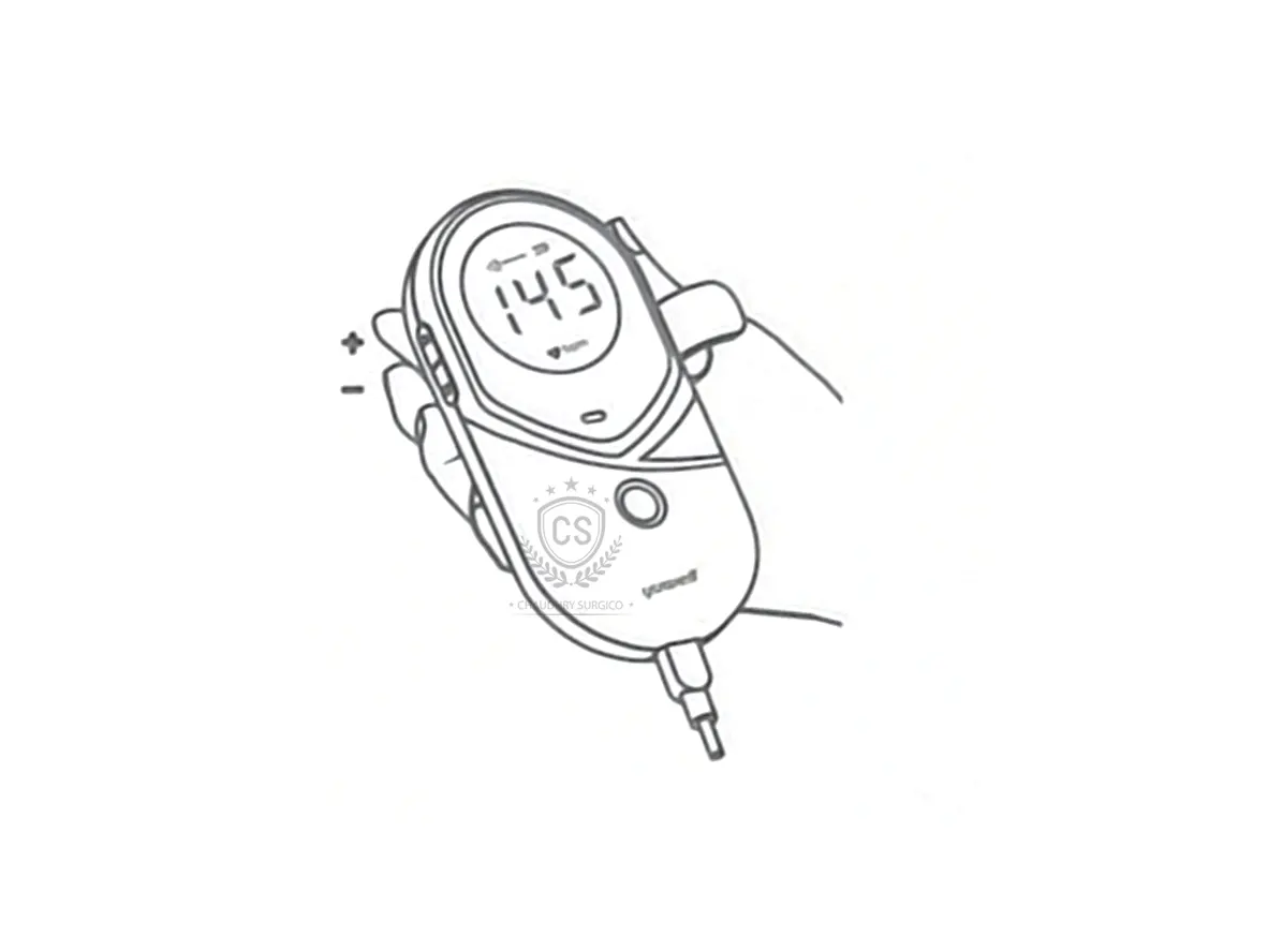 YUWELL Baby Fetal Doppler Step 3 Adjust To The Appropriate Volume