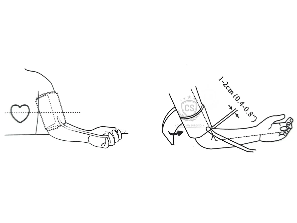 Believia Digital BP 40A Step3 Prepare Your Arm