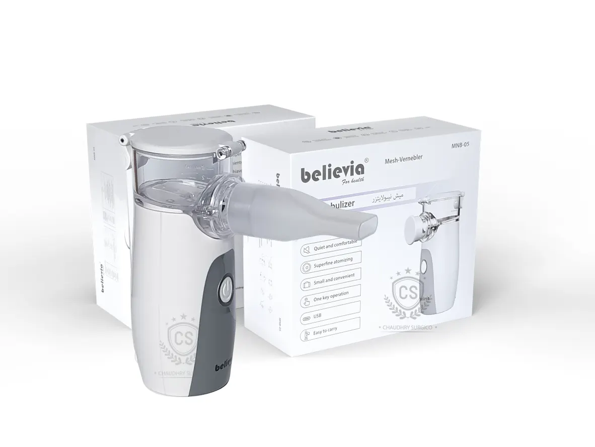 Handheld Portable Nebulizer Machine Believia Mesh best price in Lahore Multan Karachi