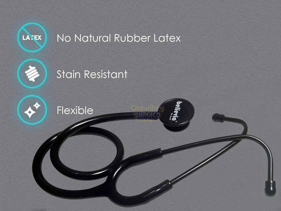 Believia Stethoscope BCS 06 Latex Flexible Rubber