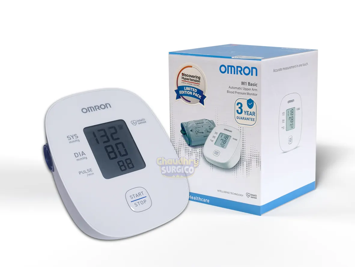 OMRON Blood Pressure Monitor Digital Upper Arm M1 Basic