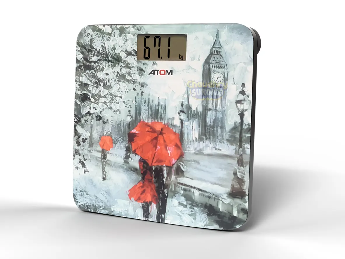 ATOM Digital Weight Machine AT-800 Best body Weight Scale Price in Pakistan