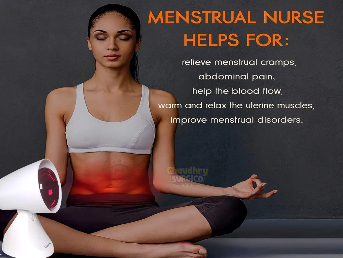 Lifecare Infrared Lamp for Menstrual cramps pain