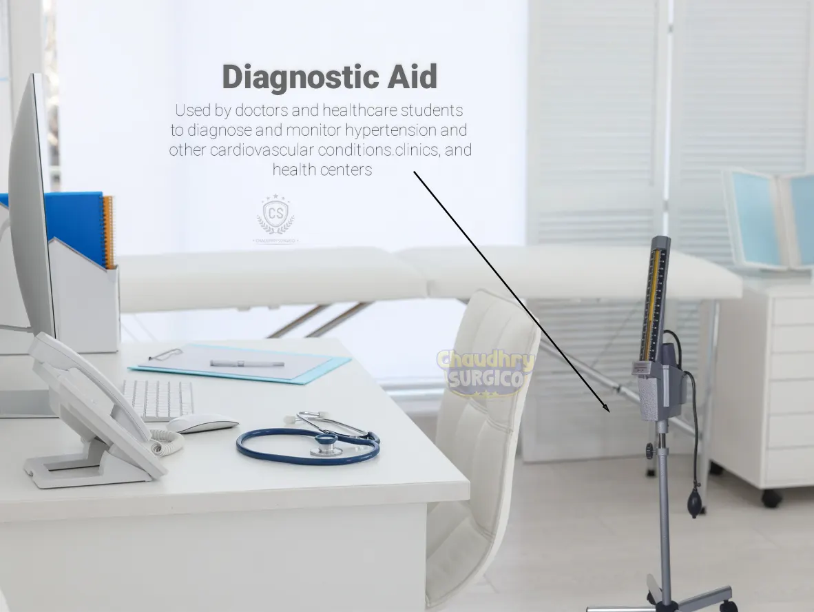 BP Mercury Yamasu Stand Type Best Blood Pressure Machine Price In Pakistan