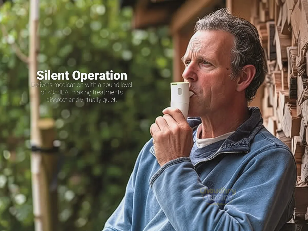 Nebulizer Machine Philips Innospire Go portable Mesh Nebulizer Silent Operation