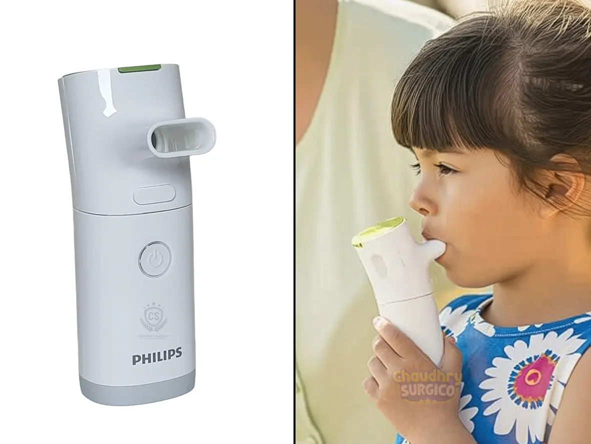 Portable Nebulizer Machine Philips Innospire GO How To Use Step 3 Start Treatment