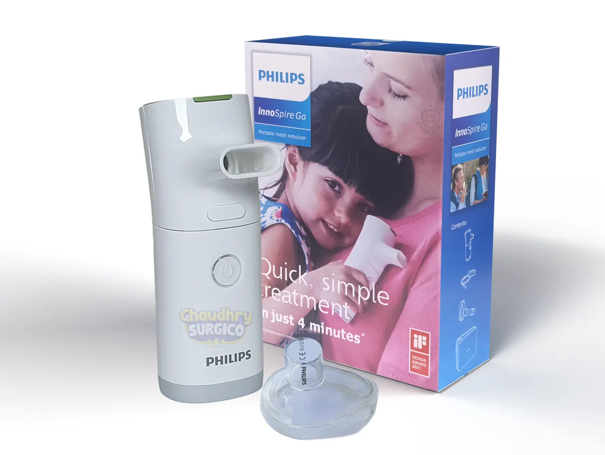 Portable Nebulizer Machine Philips Innospire Go rechargeable