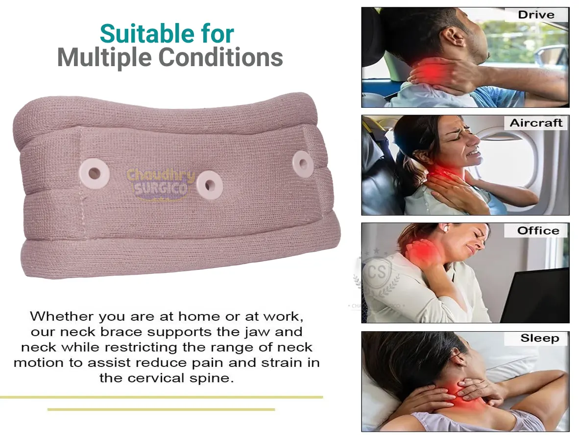 Hard Cervical collar Orthomed suitable for multiple conditons